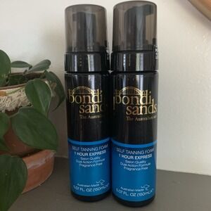 2 Lot Bondi Sands Self Tanning Foam 1 Hour Express, 5.07 fl. oz. New